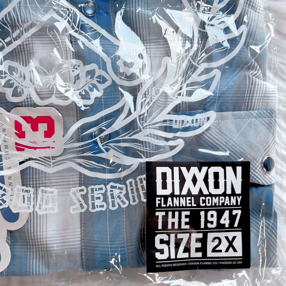 Dixxon Flannel Company LIMITED EDITION Jackie Robinson bamboo button down shirt